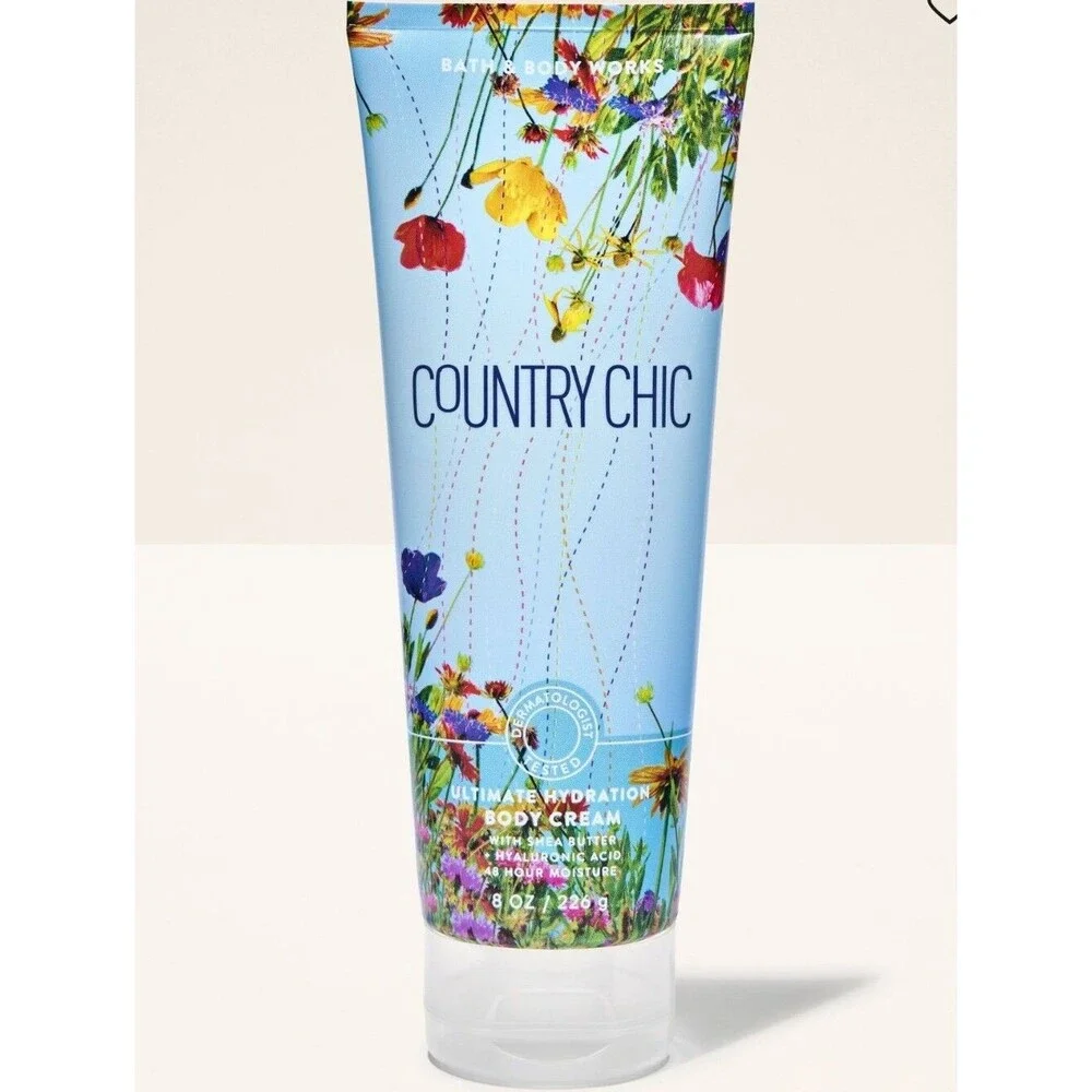 Bath & Body Works Country Chic Ultimate Hydration Body Cream 8oz New RARE